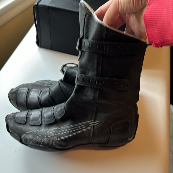 Puma leather moto boots - Picture 2 of 5